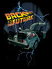 Image Closeup for Back to the Future T-Shirt - Lightning Car