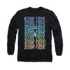 Image for Star Trek Long Sleeve Shirt - Multi Logo Enterprise