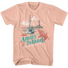 Jaws T-Shirt - Peach Don't Go in The Water