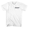 Front image for Rocky T-Shirt - Rocky Logo Front Back