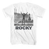 Back image for Rocky T-Shirt - Rocky Logo Front Back