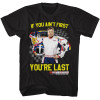 Talladega Nights T-Shirt - Not First You're Last Checkered