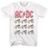 AC/DC T-Shirt - Multi Color Cannons
