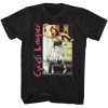 Cyndi Lauper T-Shirt - Painted Dress and Tights