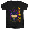 Image for Batman T-Shirt - V Neck - Cute Kanji