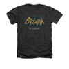 Image Closeup for Batman Classic TV Heather T-Shirt - In Color