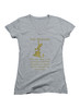Image for Hey Yankees Juniors V-Neck T-Shirt on Heather grey