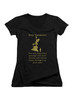 Image for Hey Yankees Juniors V-Neck T-Shirt on Black