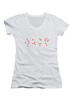 Image for Countdown Juniors V-Neck T-Shirt on White