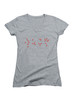 Image for Countdown Juniors V-Neck T-Shirt on Heather grey