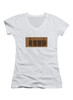 Image for Self Destruct Juniors V-Neck T-Shirt on White