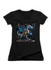 Image for Robot Dragon Juniors V-Neck T-Shirt on Black