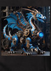 Close up image for Robot Dragon Hoodie