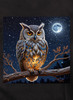 Close up image for Griffin Owl Juniors V-Neck T-Shirt