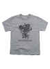 Image for Kittenado Youth/Toddler T-Shirt on Grey