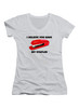 Image for I Believe You Have My Stapler Juniors V-Neck T-Shirt on White