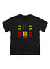 Image for K.I.T.T. Control Panel Youth/Toddler T-Shirt on Black