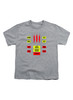 Image for K.I.T.T. Control Panel Youth/Toddler T-Shirt on Grey