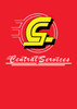 Close up image for Central Service Juniors V-Neck T-Shirt