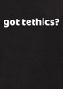 Close up image for Got Tethics Juniors V-Neck T-Shirt