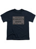 Image for Welcome Sign Youth/Toddler T-Shirt on Navy