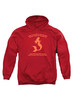 Image for Why couldn't she be the other type of mermaid Hoodie on Red
