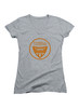 Image for Tyrell Corporation Logo Juniors V-Neck T-Shirt on Heather grey