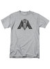 Grey Ministry of Information Logo T-Shirt