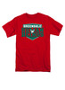 Red Greendale Human Being T-Shirt