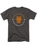 Charcoal Main Force Patrol Metallic Logo T-Shirt