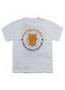 White Main Force Patrol Metallic Logo Youth/Toddler T-Shirt