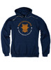 Navy Main Force Patrol Metallic Logo Hoodie