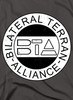 Close up Bilateral Terran Alliance Juniors V-Neck T-Shirt