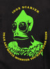 Close up Sleestak 100% Scarier Juniors V-Neck T-Shirt