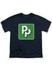 Navy Pied Piper PP Logo Youth/Toddler T-Shirt