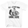 Image for Ace Ventura Pet Detective T-Shirt - Gee...Let Me Think