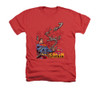 Image for Superman Heather T-Shirt - Breaking Chains
