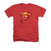 Image for Superman Heather T-Shirt - Super Mech Shield