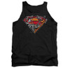 Image for Superman Tank Top - Breaking Chain Logo