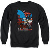 Image for Batman The Animated Series Crewneck - Lightning Strikes