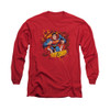 Image for Superman Long Sleeve Shirt - Sorry About The Wall