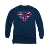 Image for Superman Long Sleeve Shirt - Great Britian Shield