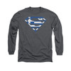 Image for Superman Long Sleeve Shirt - Greek Shield