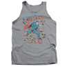 Image for Superman Tank Top - Mad At Rocks