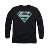 Image for Superman Long Sleeve Shirt - Chrome Shield