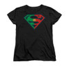 Image for Superman Womans T-Shirt - Portugal Shield