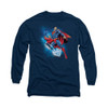Image for Superman Long Sleeve Shirt - Crystallize