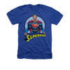 Image for Superman Heather T-Shirt - Flying High Again