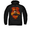 Image for Superman Hoodie - Man On Fire