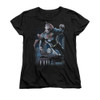 Image for Superman Womans T-Shirt - Night Fight